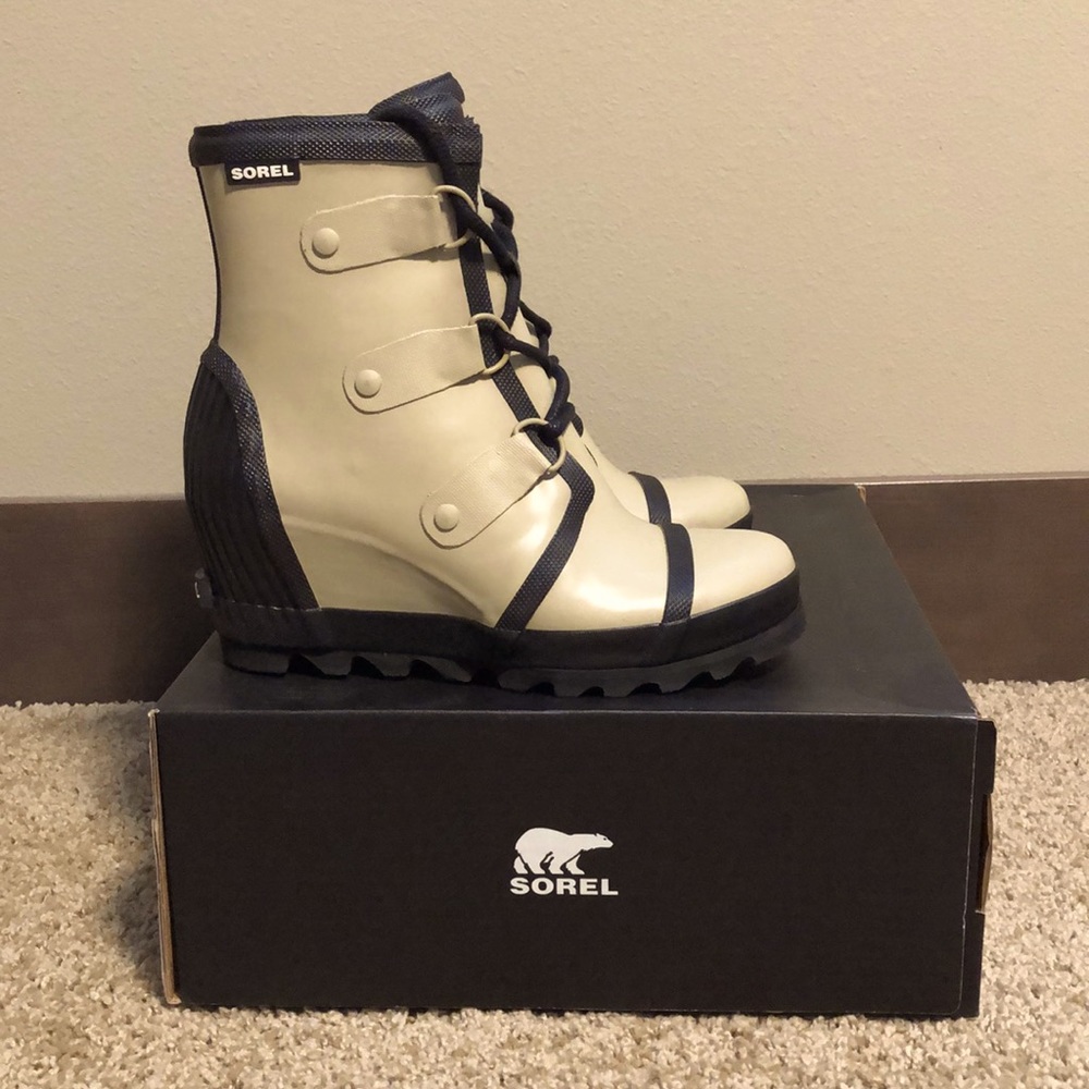 SOREL RAIN WEDGE FELT